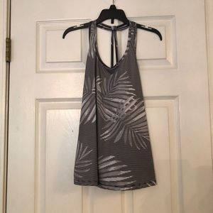 Mesh athletic tank top